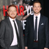 NEW YORK, NY - APRIL 02: Executive producers and writers Bryan Woods (L) and Scott Beck (R) attend the Paramount Pictures New York Premiere of ‘A Quiet Place’ at AMC Lincoln Square theater on April 2, 2018 in New York, New York. (Photo by Marion Curtis / StarPix) *** Local Caption *** Bryan Woods;Scott Beck